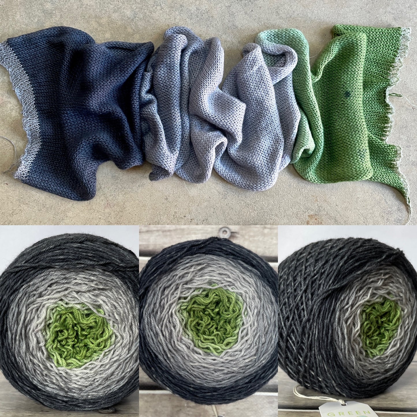 Mossy Stone - 4 ply sock yarn - 100gms - Darjeeling