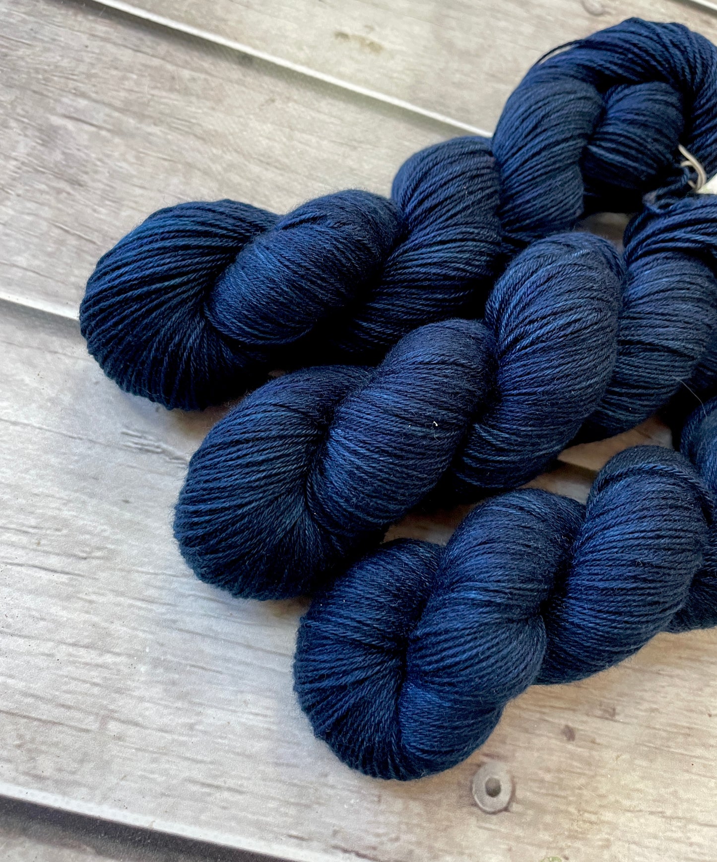 True Blue - sock yarn in merino and nylon - Darjeeling