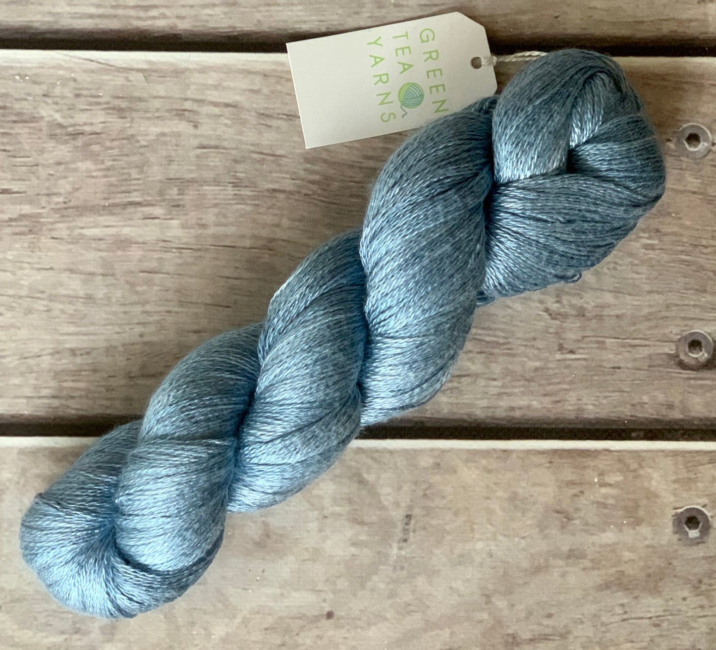 Moon Blue - 2 ply in Mulberry silk - Pekoe (l)