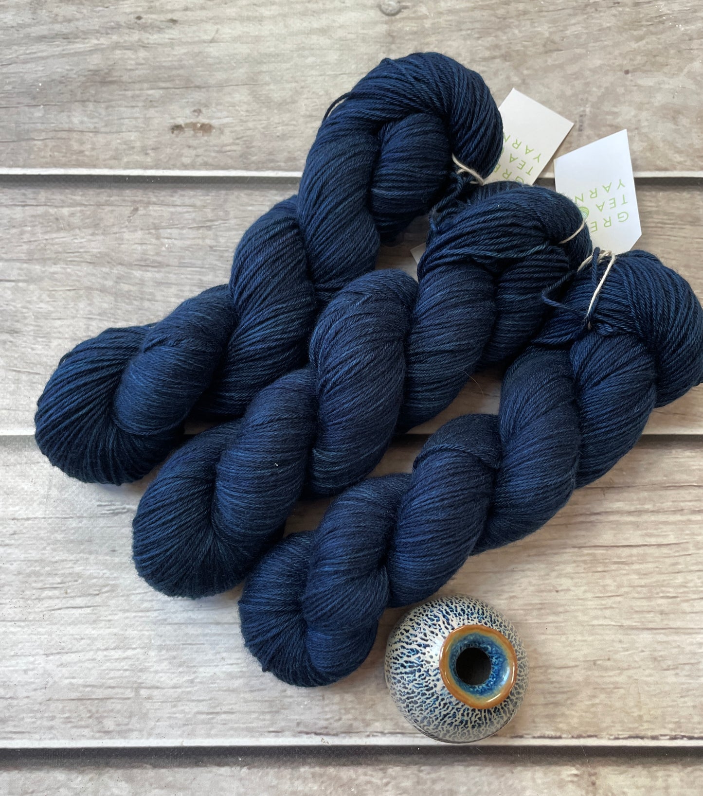 True Blue - sock yarn in merino and nylon - Darjeeling