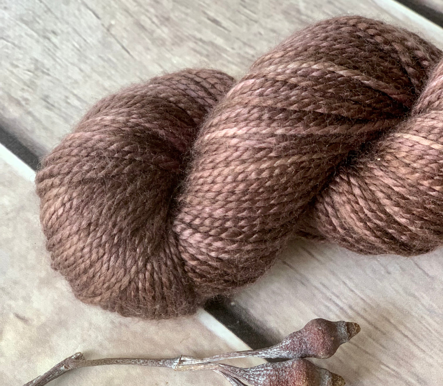 PaperBark - 8 ply silk and merino - White Cloud DK