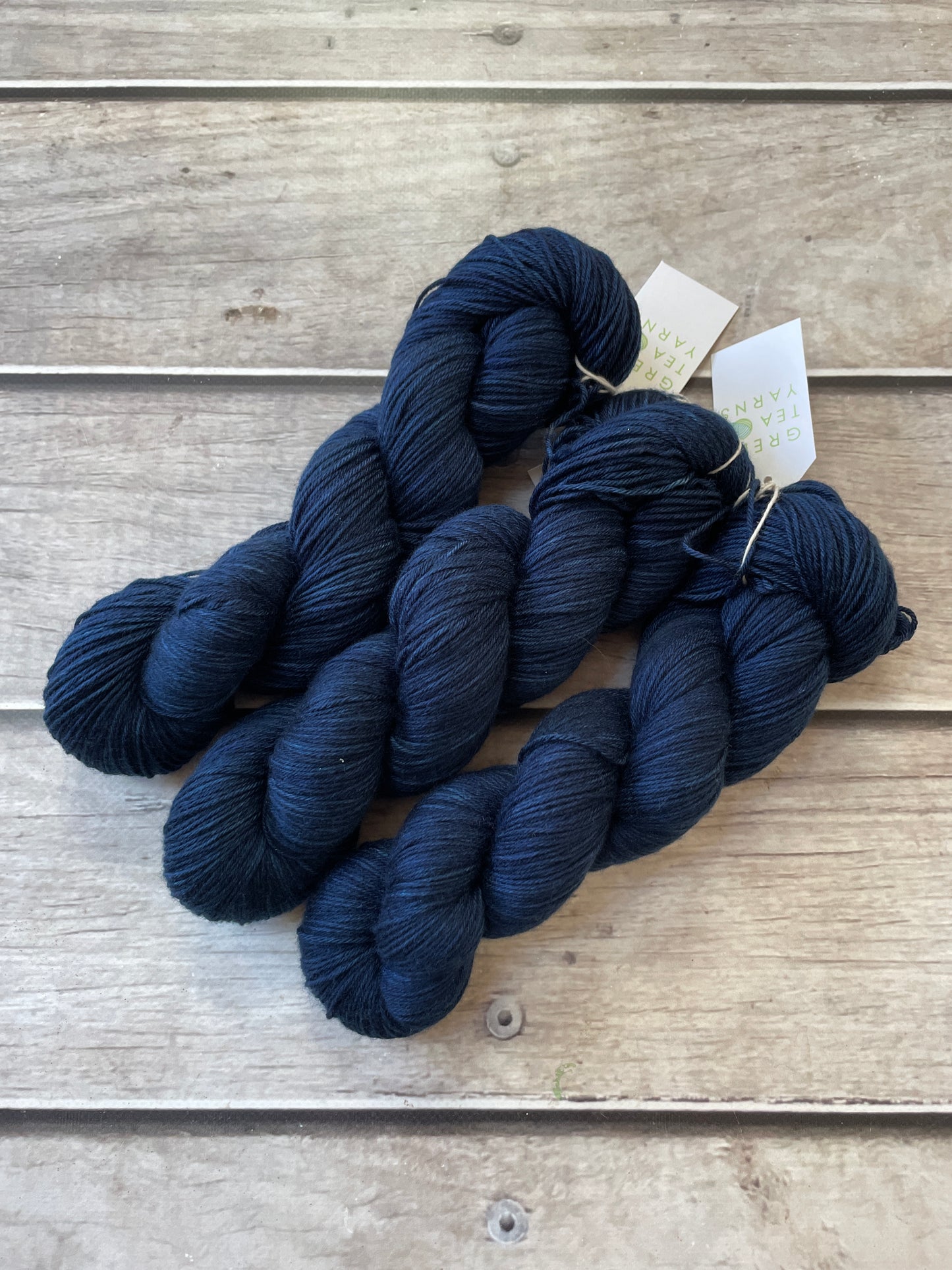 True Blue - sock yarn in merino and nylon - Darjeeling