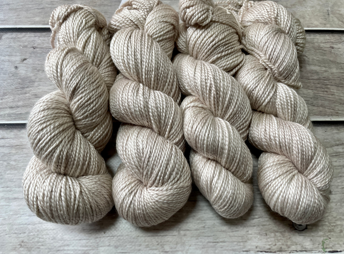 Wild Oats - 8 ply silk and merino - White Cloud DK