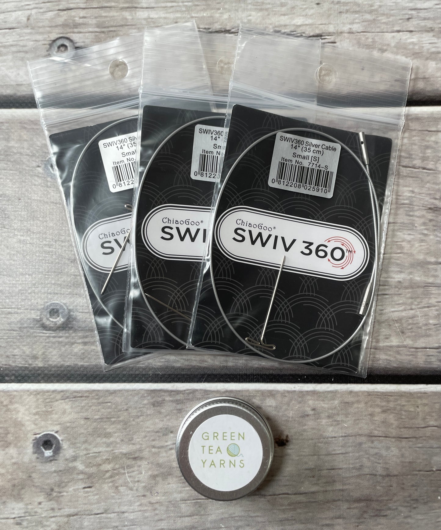 NEW ChiaoGoo SWIV360 Cables - small
