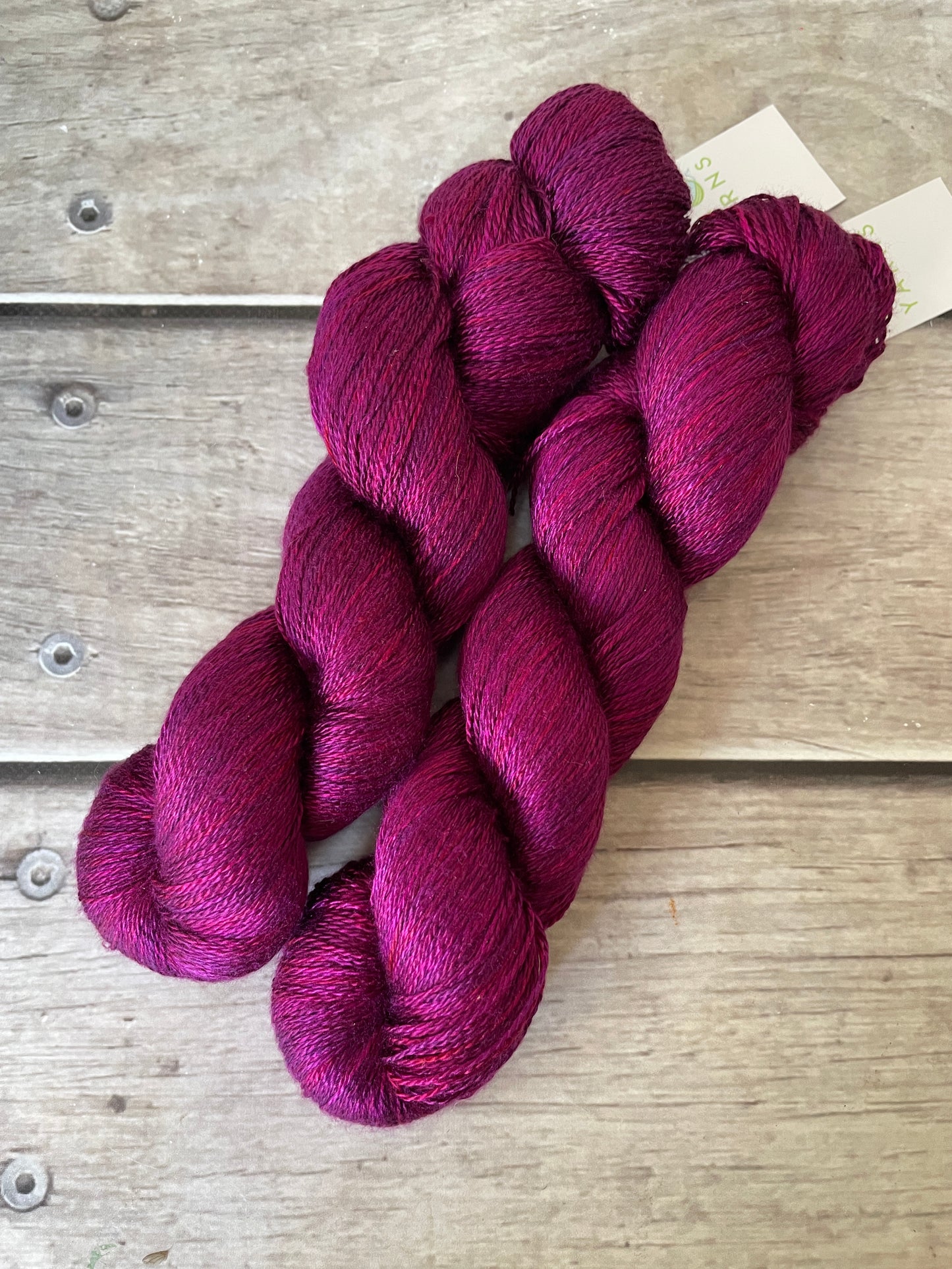 Wild Orchid - 3 ply in Mulberry silk - Pekoe hl