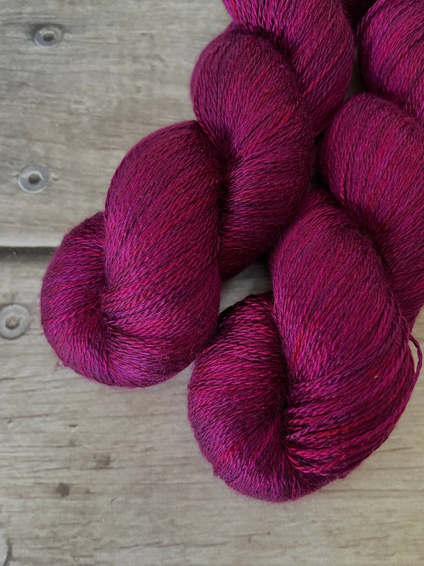 Wild Orchid - 3 ply in Mulberry silk - Pekoe hl
