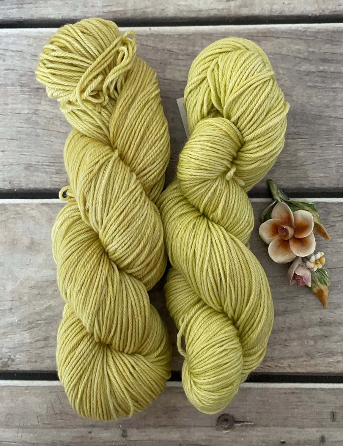 New Beginnings - on 8 ply merino and nylon sock yarn