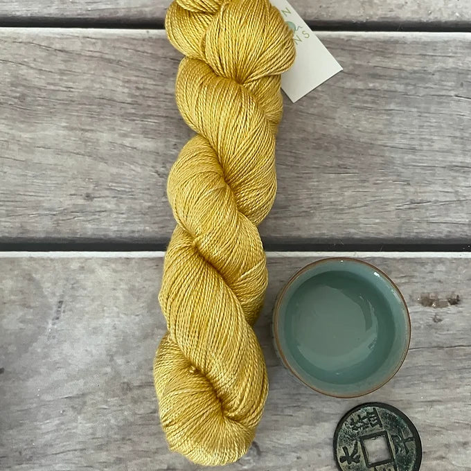 Butter Me Up - 4 ply Mulberry silk - Ginseng f
