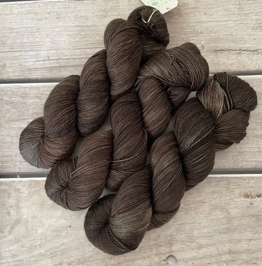 Forest Peat on Bush Sock Yarn - 4 ply OB