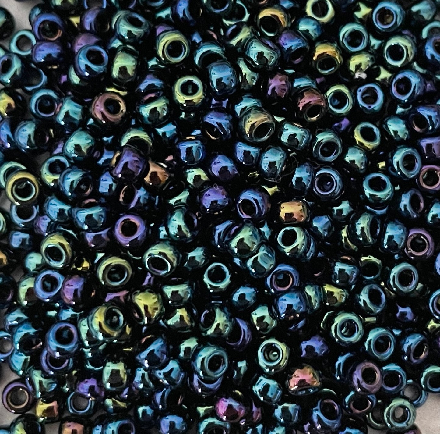 Miyuki 6 - Metallic Dark Blue Iris AB