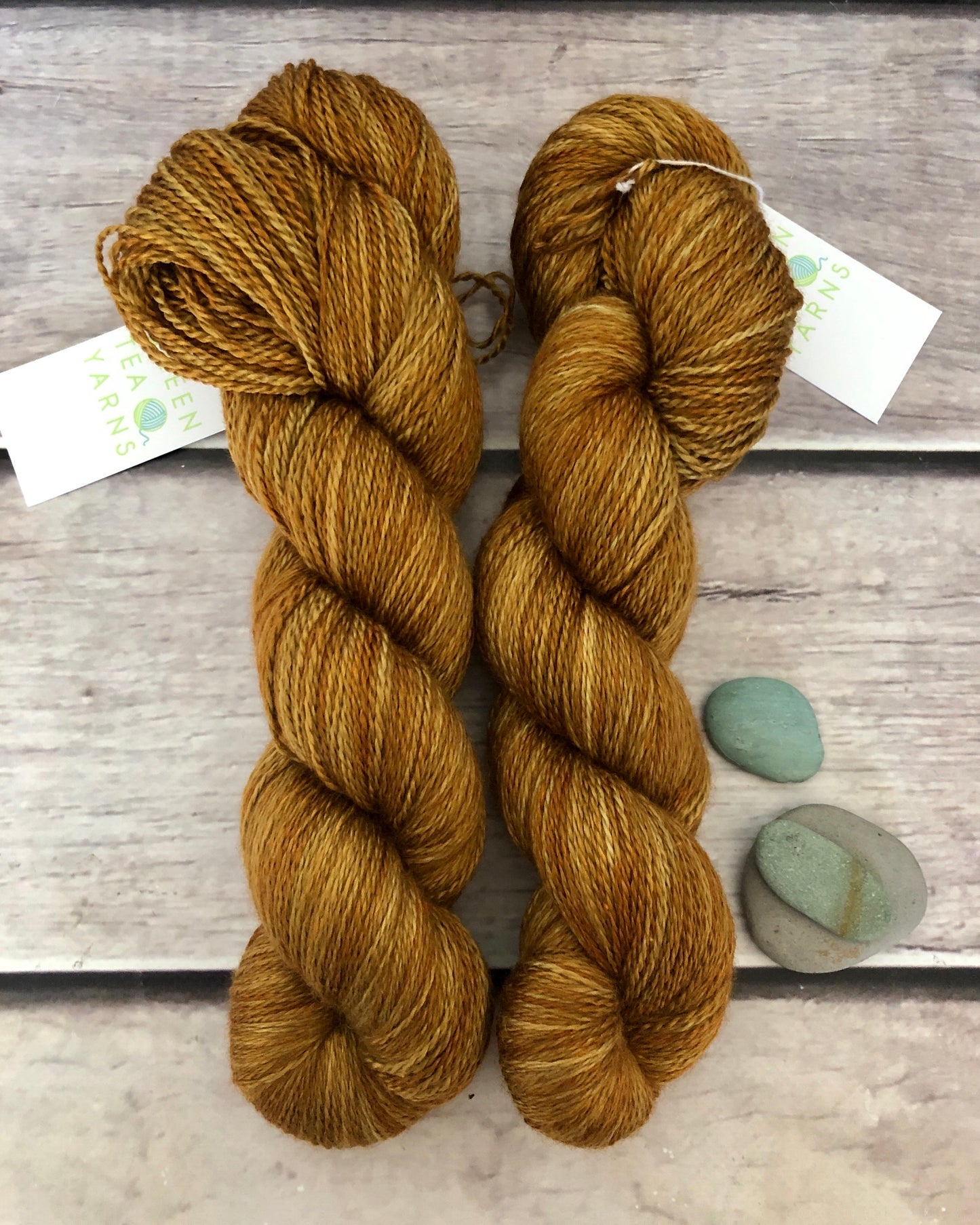 Autumn Leaf - 3 ply silk and merino yarn - White Cloud