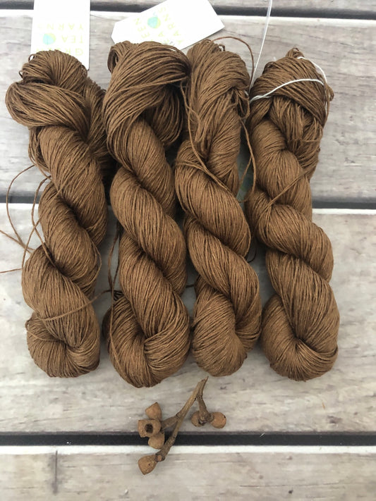 Gumnut on Ceylon pure linen yarn - 50 gm skeins