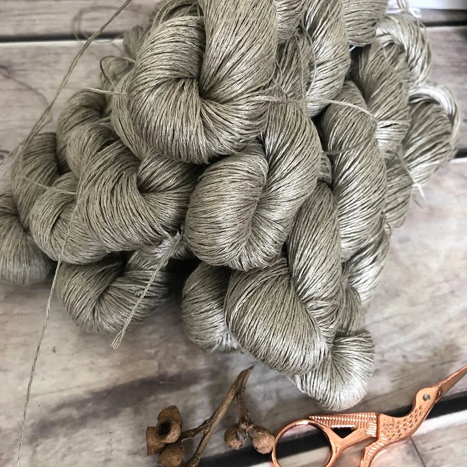 Yanga on Ceylon pure linen yarn - 50 gm skeins