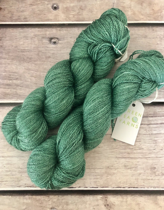 Emerald Bay - 3 ply in Mulberry silk and BFL
