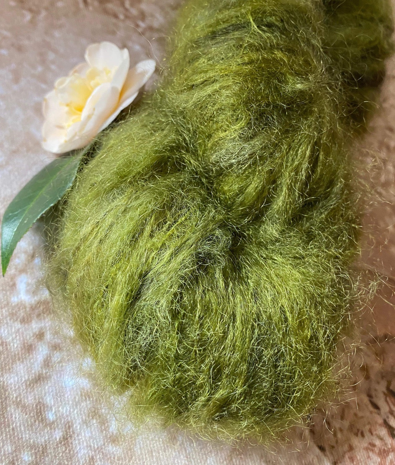 Banksia - 8ply - Mohair and merino - Sage