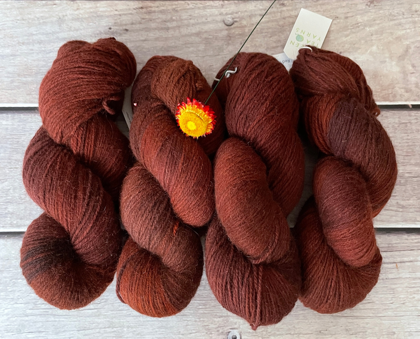 Red Dune - merino/possom - 4 ply - Kawa Kawa