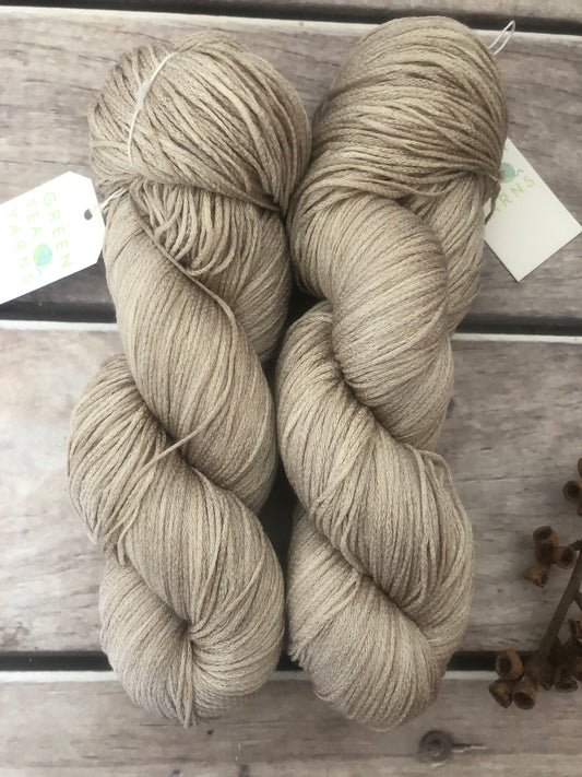 Wild Oats on Yecha - Tussah silk chainette - 4 ply