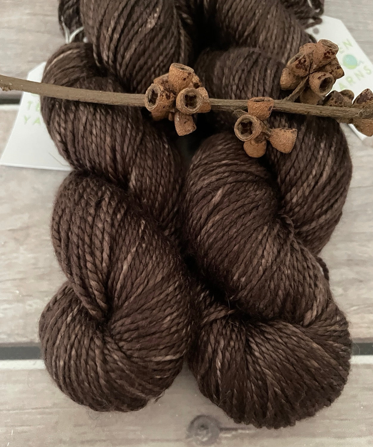 Ground - 8 ply in Mulberry silk - Keemun