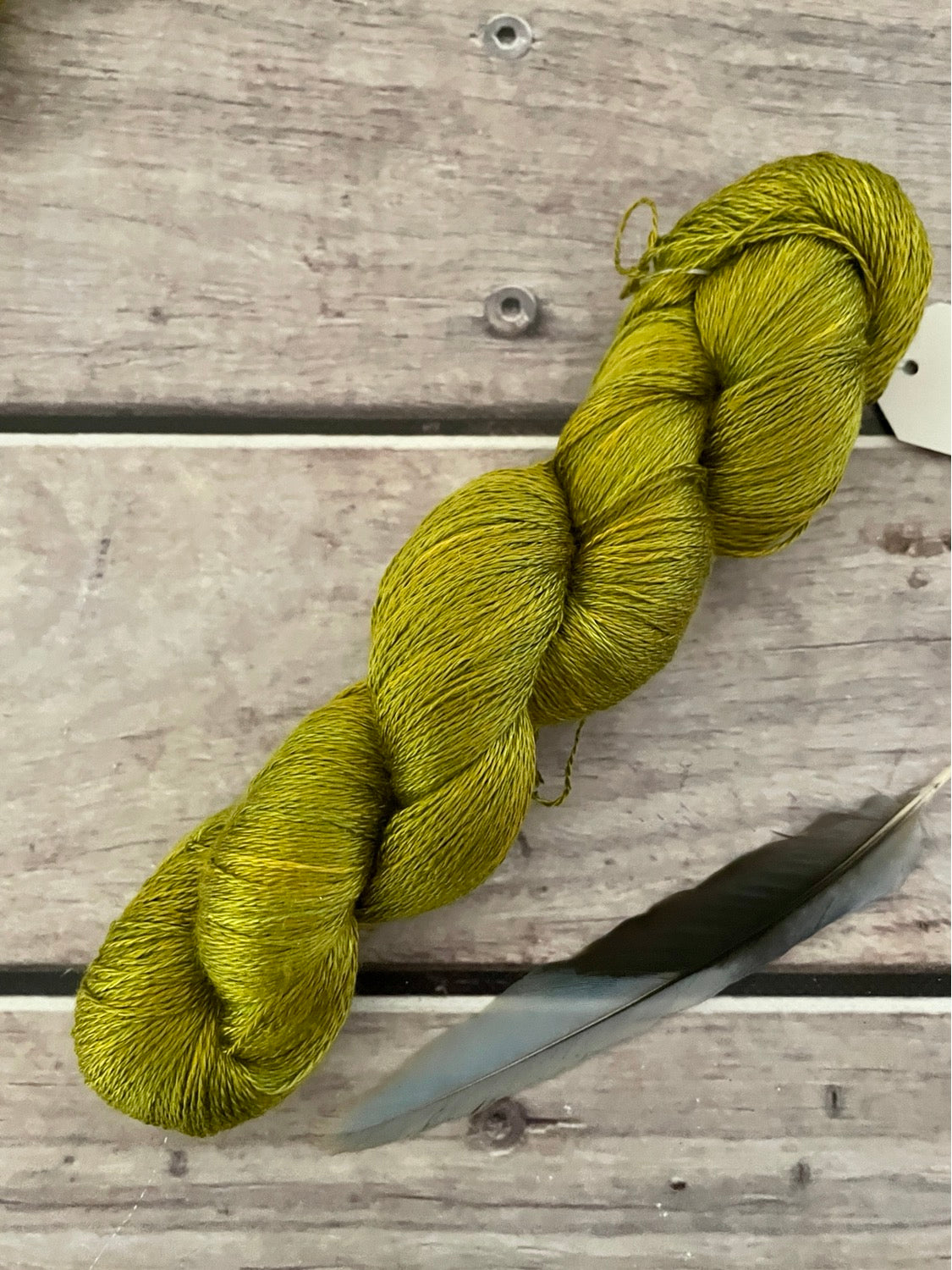 Someone's Sweater - 2 ply in Mulberry silk - Pekoe (l)