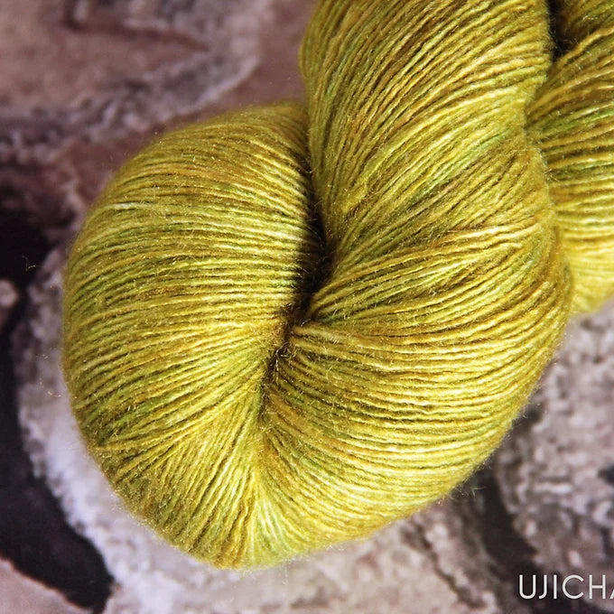 Jade Bracelet - lace weight Tussah silk