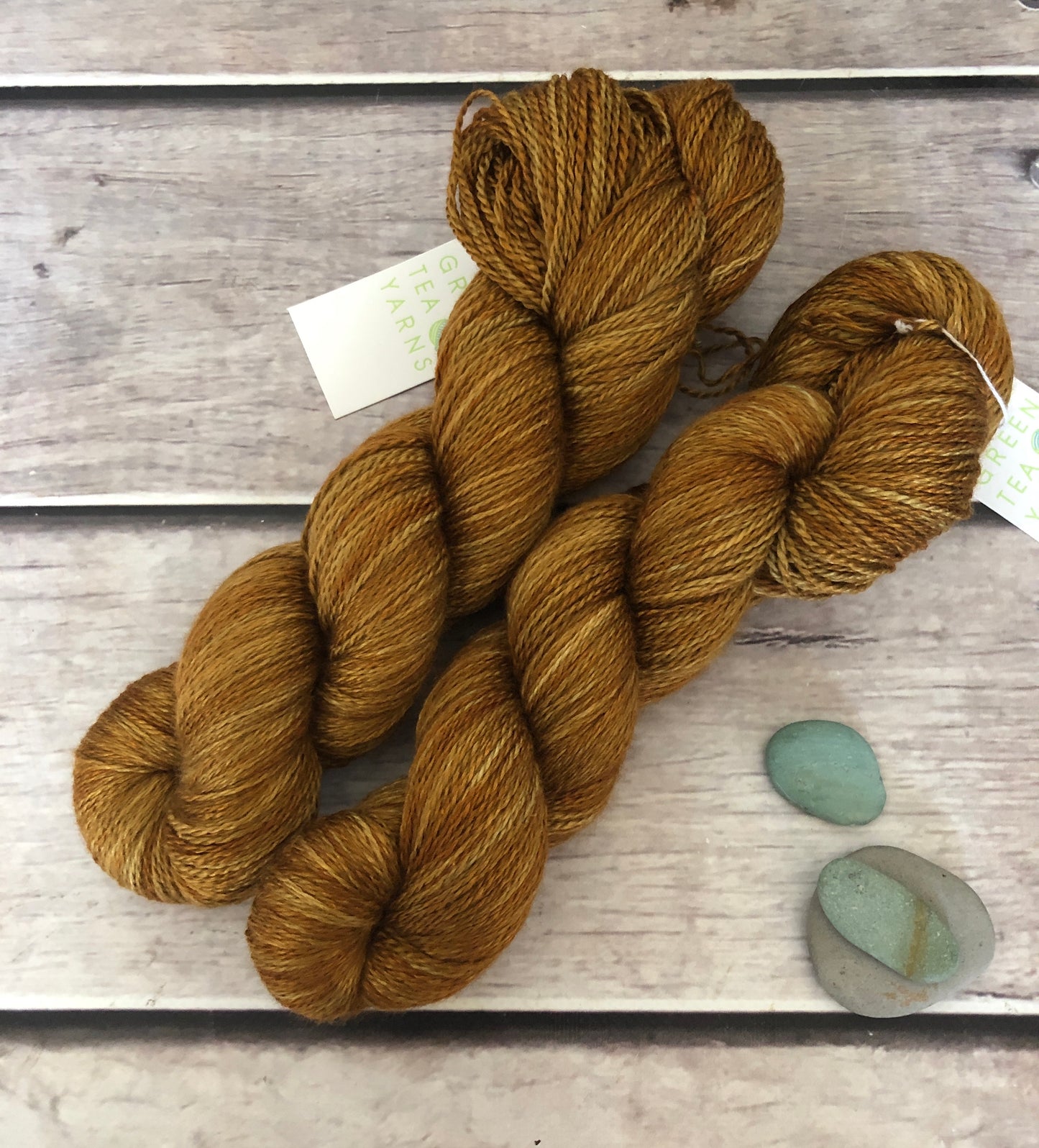 Autumn Leaf - 3 ply silk and merino yarn - White Cloud