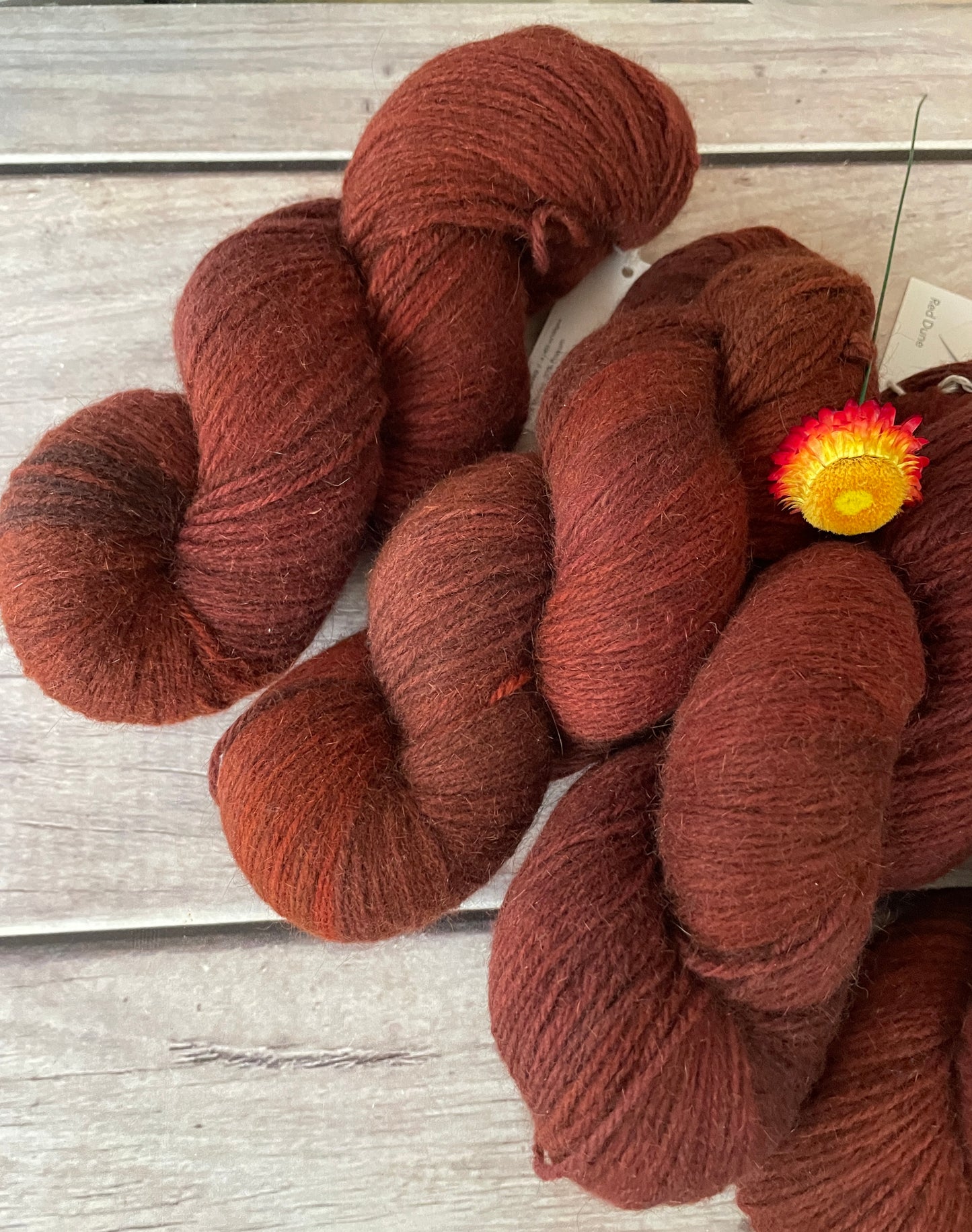 Red Dune - merino/possom - 4 ply - Kawa Kawa