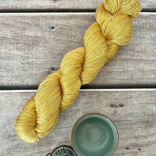Butter Me Up - 4 ply Mulberry silk - Ginseng f