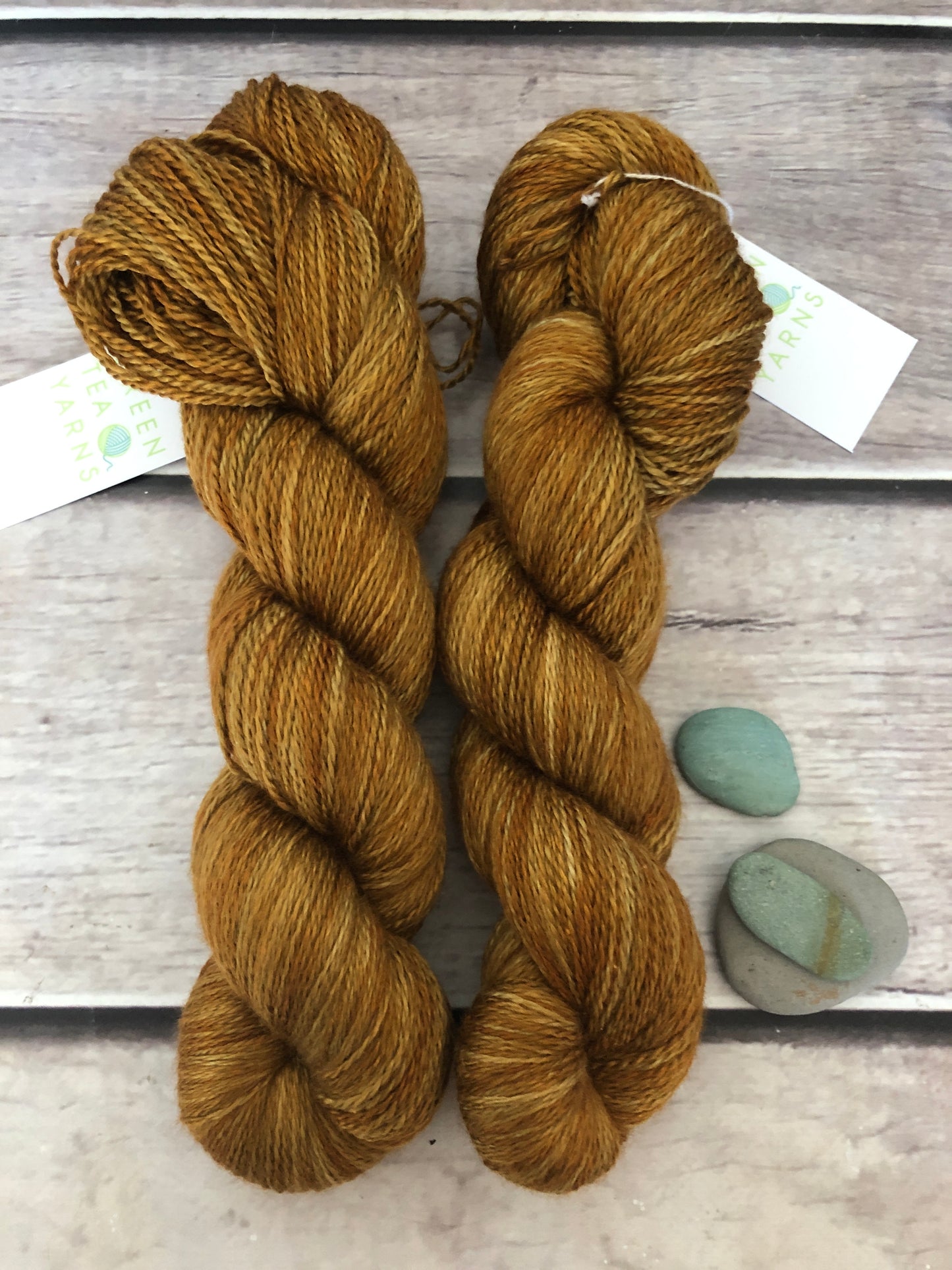 Autumn Leaf - 3 ply silk and merino yarn - White Cloud