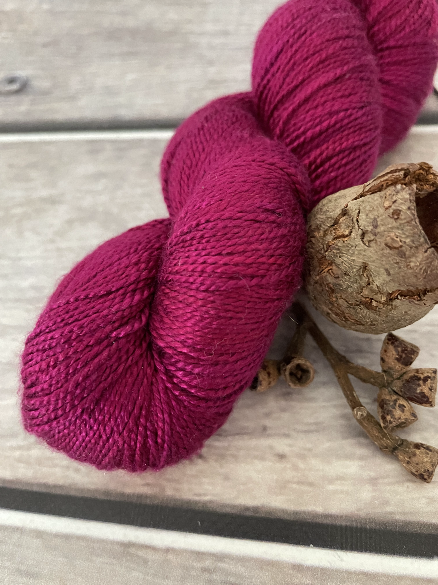 Not Wild Orchid - 4 ply in Mulberry silk - Ginseng