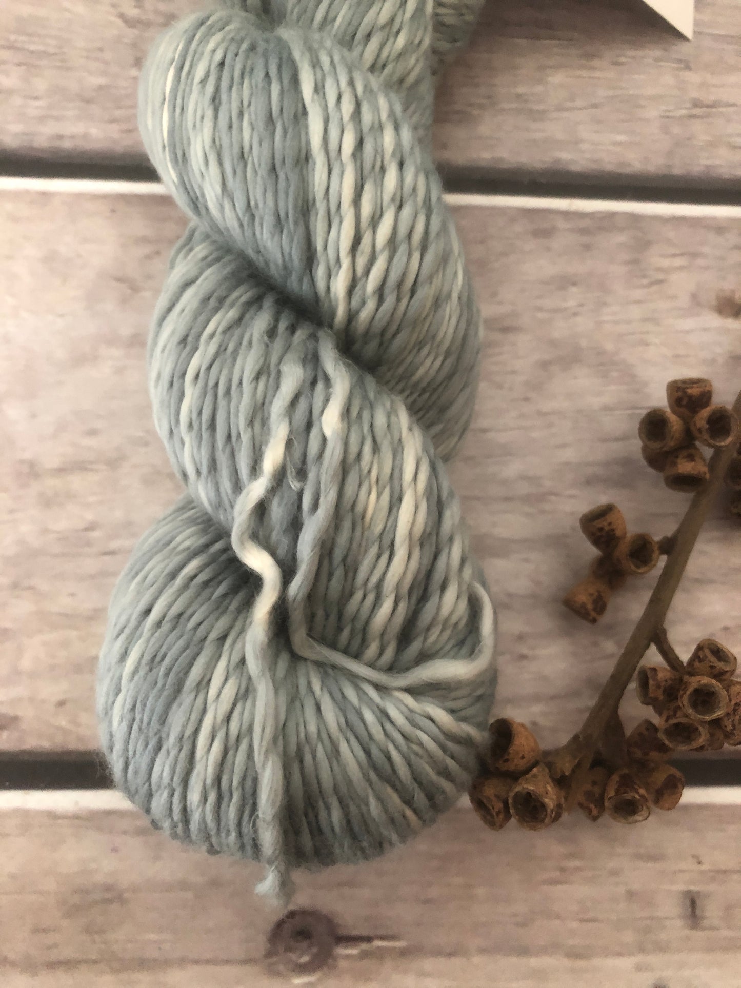 Cloudy Days on Amaranth - 8 ply cotton