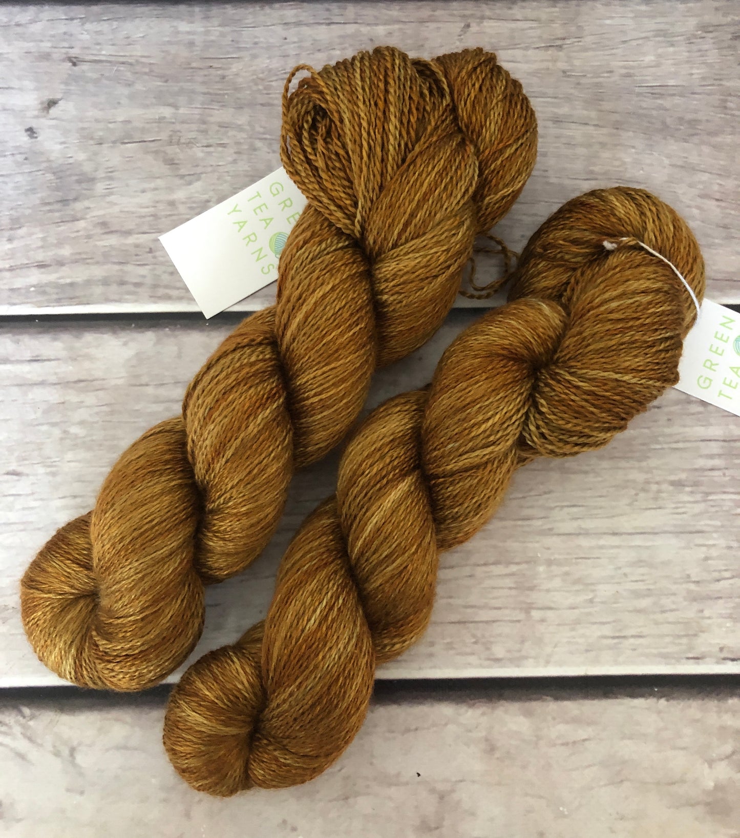 Autumn Leaf - 3 ply silk and merino yarn - White Cloud hl