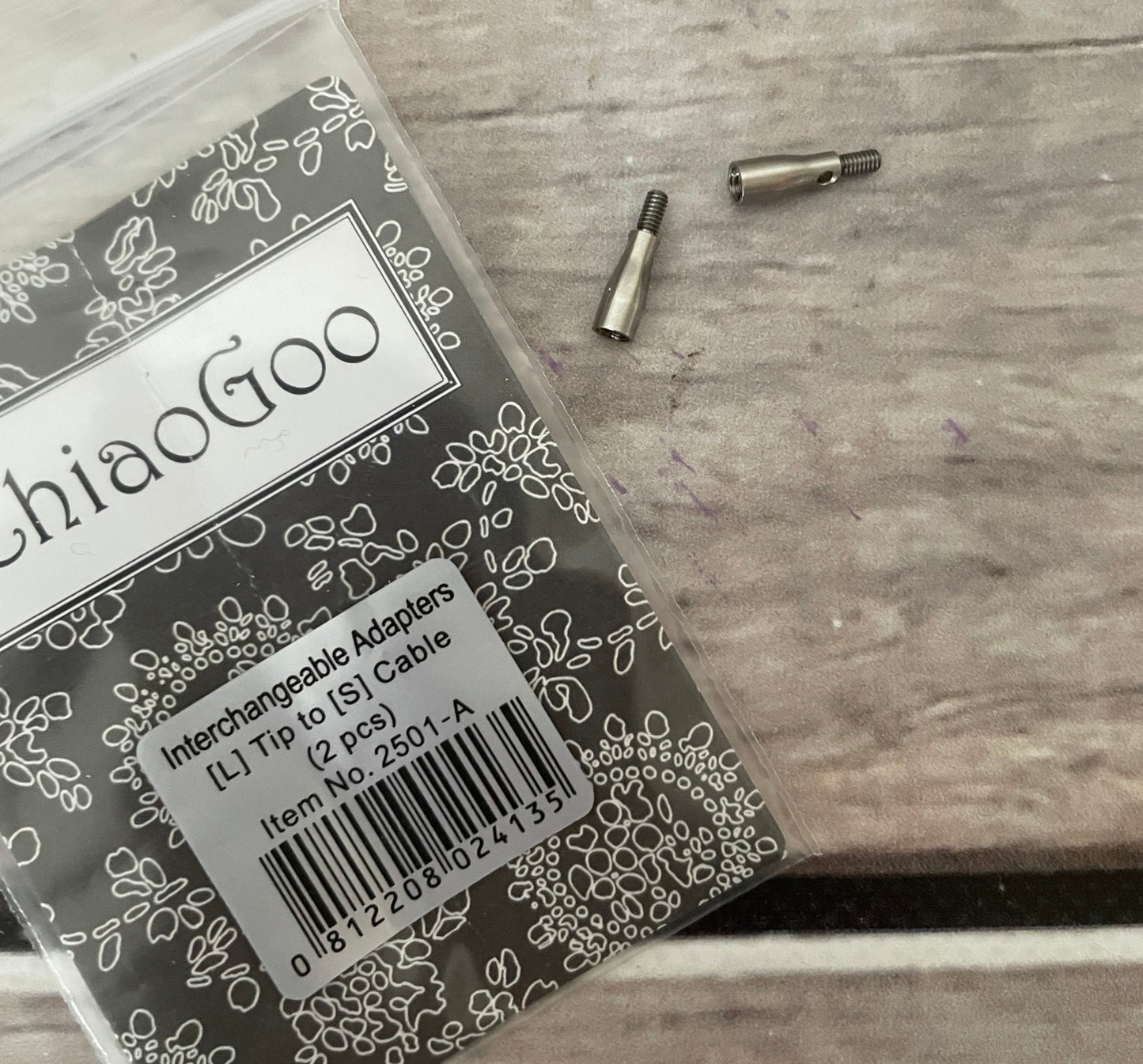 ChiaoGoo Cable Adapters - large tip to small cable