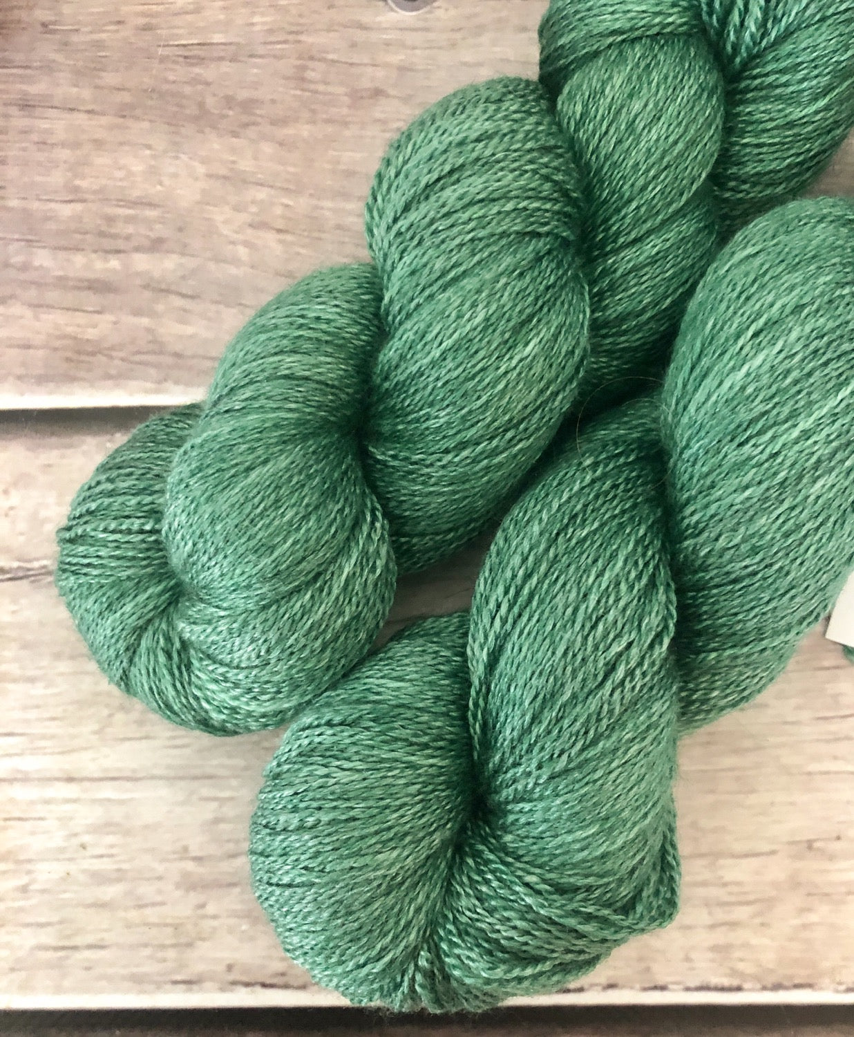 Emerald Bay - 3 ply in Mulberry silk and BFL