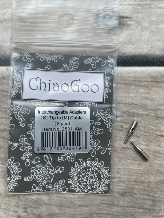 ChiaoGoo Cable Adapters - small tip to mini cable