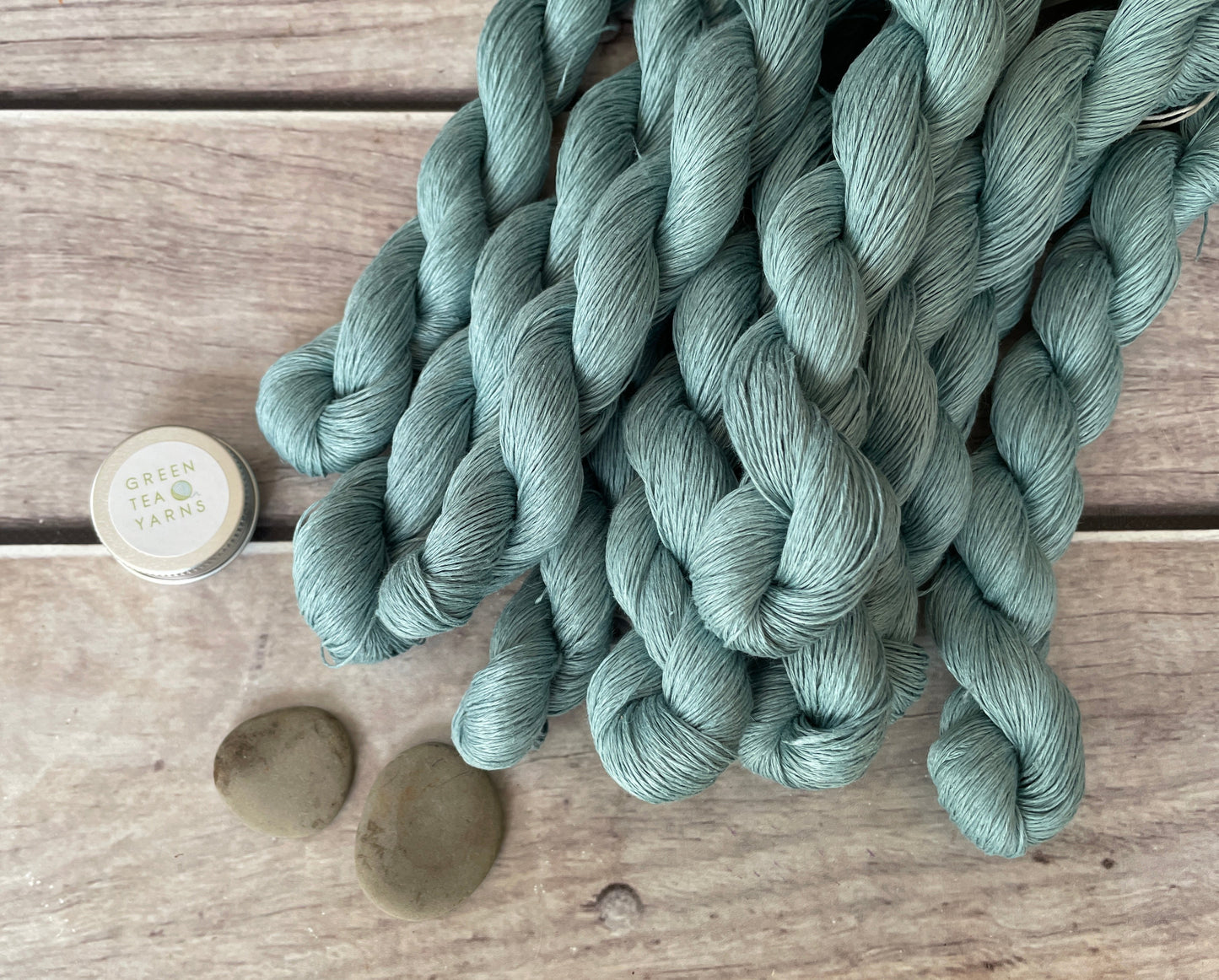 Seafoam on Ceylon - 4 ply linen yarn
